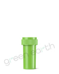 Child Resistant | Opaque Push & Turn Plastic Reversible Cap Vials 13 Dram | 275 Count Green Green Earth Packaging - 22