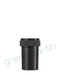 Child Resistant | Opaque Push & Turn Plastic Reversible Cap Vials 20 Dram | 240 Count Black Green Earth Packaging - 17