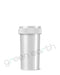 Child Resistant | Opaque Push & Turn Plastic Reversible Cap Vials 40 Dram | 150 Count Silver Green Earth Packaging - 31