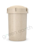 Child Resistant | Push & Turn Biodegradable Plant Based Containers 34 Dram | Brown Green Earth Packaging - 11
