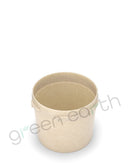 Child Resistant | Push & Turn Biodegradable Plant Based Containers 22 Dram | Brown Green Earth Packaging - 4