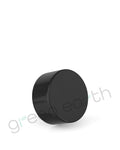 Child Resistant | Push & Turn Flat Glossy Plastic 28/400 Lids w/ Liner 28-400 | 504 Count Black Green Earth Packaging - 5