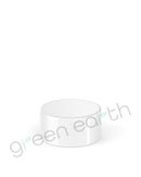 Child Resistant | Push & Turn Flat Glossy Plastic 28/400 Lids w/ Liner 28-400 | 504 Count White Green Earth Packaging - 3