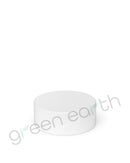 Child Resistant | Push & Turn Flat Matte Plastic 38/400 Lids w/ Liner 38-400 | 320 Count White Green Earth Packaging - 3