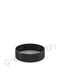 Child Resistant | Push & Turn Flat Smooth Matte Plastic 50/400 Lids w/ Text & Liner 50-400 | Black Green Earth Packaging - 4