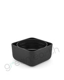 Child Resistant | Push & Turn Square Matte Plastic 46/410 Lids w/ Liner 46-410 | 80 Count Black Green Earth Packaging - 6