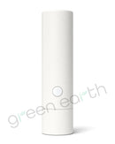 Child Resistant | Recyclable Paperboard Tube w/ Press Button 95mm | White - Green Earth Packaging - 1
