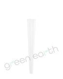 Child Resistant | Recyclable Plastic Conical Pop Top Squeeze Tubes 109mm | Clear - Green Earth Packaging - 2
