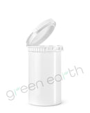 Child Resistant & Tamper Evident Recyclable Plastic Pop Top Container | 19 Dram - SMPL-TE-PVCRW19 - Green Earth Packaging - 1
