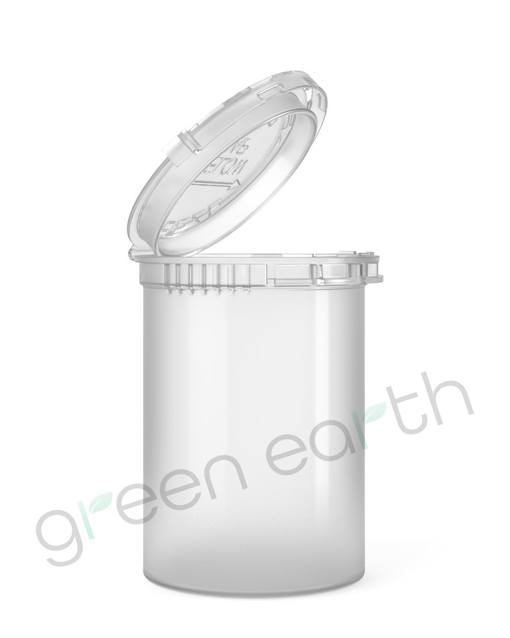 Child Resistant & Tamper Evident Plastic Pop Top Containers