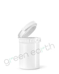 Child Resistant & Tamper Evident | Recyclable Plastic Pop Top Containers 6 Dram | 550 Count White Green Earth Packaging - 16