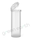 Child Resistant & Tamper Evident | Recyclable Plastic Pop Top Containers 60 Dram | 102 Count Clear Green Earth Packaging - 14