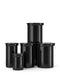 Child Resistant & Tamper Evident | Recyclable Plastic Pop Top Containers 6 Dram | 550 Count Black Green Earth Packaging - 1