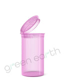 Child Resistant Translucent Recyclable Plastic Pop Top Containers | 19 Dram - SMPL-PVCRNK19 - Green Earth Packaging - 1
