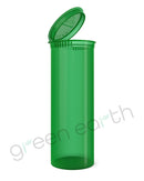 Child Resistant | Translucent Recyclable Plastic Pop Top Containers 60 Dram | 75 Count Green Green Earth Packaging - 35