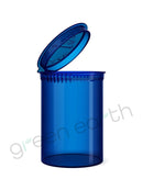 Child Resistant Translucent Recyclable Plastic Pop Top Containers | 30 Dram - SMPL-PVCRB30 - Green Earth Packaging - 1