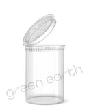 Child Resistant Translucent Recyclable Plastic Pop Top Containers | 30 Dram - SMPL-PVCRC30 - Green Earth Packaging - 1