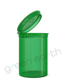 Child Resistant Translucent Recyclable Plastic Pop Top Containers | 30 Dram - SMPL-PVCRG30 - Green Earth Packaging - 1