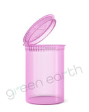 Child Resistant Translucent Recyclable Plastic Pop Top Containers | 30 Dram - SMPL-PVCRNK30 - Green Earth Packaging - 1