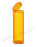 Child Resistant | Translucent Recyclable Plastic Pop Top Containers 60 Dram | 75 Count Amber Green Earth Packaging - 26