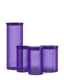 Child Resistant | Translucent Recyclable Plastic Pop Top Containers 60 Dram | 75 Count Purple Green Earth Packaging - 22