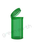 Child Resistant | Translucent Recyclable Plastic Pop Top Containers 19 Dram | 225 Count Green Green Earth Packaging - 33