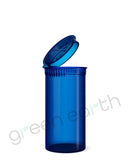 Child Resistant | Translucent Recyclable Plastic Pop Top Containers 13 Dram | 315 Count Blue Green Earth Packaging - 37