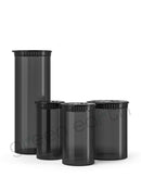 Child Resistant | Translucent Recyclable Plastic Pop Top Containers 60 Dram | 75 Count Black Green Earth Packaging - 17