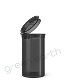 Child Resistant | Translucent Recyclable Plastic Pop Top Containers 19 Dram | 225 Count Black Green Earth Packaging - 15