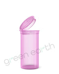Child Resistant | Translucent Recyclable Plastic Pop Top Containers 13 Dram | 315 Count Pink Green Earth Packaging - 28