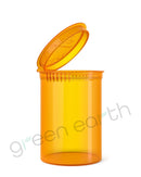 Child Resistant | Translucent Recyclable Plastic Pop Top Containers 30 Dram | 150 Count Amber Green Earth Packaging - 25