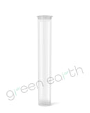 Child Resistant Translucent Recyclable Plastic Pop Top Squeeze Tubes | 116mm - Closed | Sample Green Earth Packaging - 1