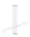 Child Resistant Translucent Recyclable Plastic Pop Top Squeeze Tubes | 116mm - Closed | Sample Green Earth Packaging - 1