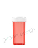 CR | Translucent Recyclable Push & Turn Plastic Reversible Cap Vials 40 Dram | 150 Count Red Green Earth Packaging - 51