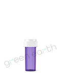 CR | Translucent Recyclable Push & Turn Plastic Reversible Cap Vials 8 Dram | 410 Count Purple Green Earth Packaging - 54
