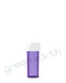 CR | Translucent Recyclable Push & Turn Plastic Reversible Cap Vials 8 Dram | 410 Count Purple Green Earth Packaging - 54