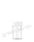 Child Resistant | Recyclable Push & Turn Plastic Reversible Cap Vials 20 Dram | 240 Count Clear Green Earth Packaging - 64