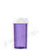 CR | Translucent Recyclable Push & Turn Plastic Reversible Cap Vials 40 Dram | 150 Count Purple Green Earth Packaging - 59