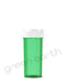CR | Translucent Recyclable Push & Turn Plastic Reversible Cap Vials 30 Dram | 190 Count Green Green Earth Packaging - 34