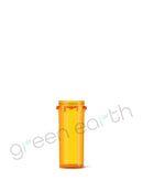Child Resistant | Translucent Push & Turn Plastic Reversible Cap Vials 8 Dram | 410 Count Amber Green Earth Packaging - 4