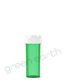 CR | Translucent Recyclable Push & Turn Plastic Reversible Cap Vials 16 Dram | 230 Count Green Green Earth Packaging - 32