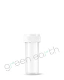 Child Resistant | Recyclable Push & Turn Plastic Reversible Cap Vials 16 Dram | 230 Count Clear Green Earth Packaging - 63