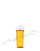 Child Resistant | Translucent Push & Turn Plastic Reversible Cap Vials 8 Dram | 410 Count Amber Green Earth Packaging - 3