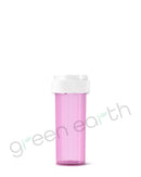 CR | Translucent Recyclable Push & Turn Plastic Reversible Cap Vials 16 Dram | 230 Count Pink Green Earth Packaging - 40