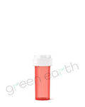 CR | Translucent Recyclable Push & Turn Plastic Reversible Cap Vials 8 Dram | 410 Count Red Green Earth Packaging - 46