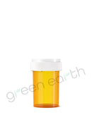 Child Resistant | Translucent Push & Turn Plastic Reversible Cap Vials 20 Dram | 240 Count Amber Green Earth Packaging - 17