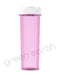 CR | Translucent Recyclable Push & Turn Plastic Reversible Cap Vials 60 Dram | 100 Count Pink Green Earth Packaging - 44