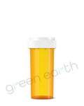 Child Resistant | Translucent Push & Turn Plastic Reversible Cap Vials 30 Dram | 190 Count Amber Green Earth Packaging - 18