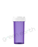 CR | Translucent Recyclable Push & Turn Plastic Reversible Cap Vials 30 Dram | 190 Count Purple Green Earth Packaging - 58