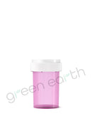 CR | Translucent Recyclable Push & Turn Plastic Reversible Cap Vials 20 Dram | 240 Count Pink Green Earth Packaging - 41